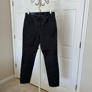 NYDJ Alina Dark Grey Leggings Like New 8